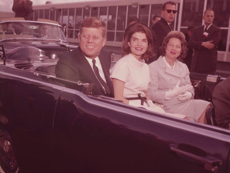 President Kennedy Visits San Antonio, Flies to Houston