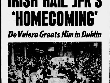 JFK Arrives in Dublin
