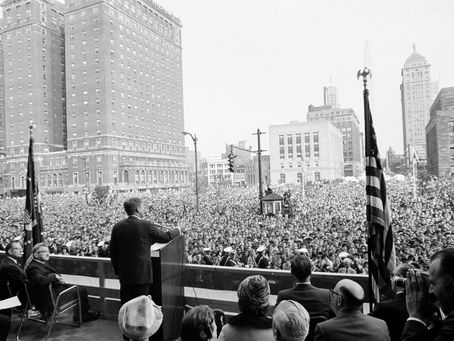 President Kennedy Visits Buffalo, N.Y.