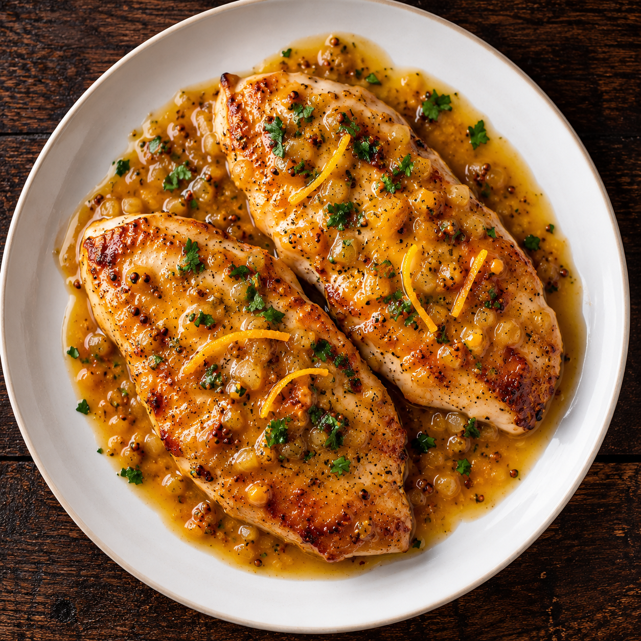 Orange Dijon Chicken