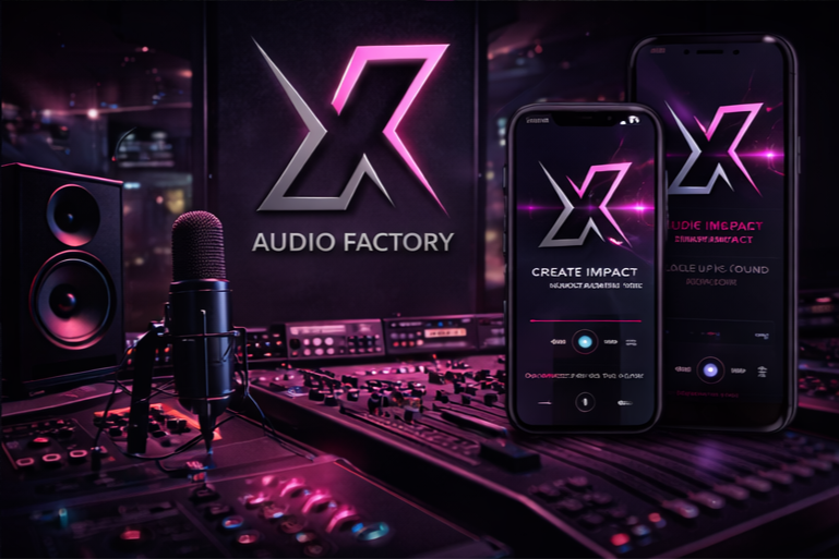 X-Audio Factory Markenauftritt