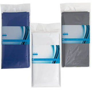 Shower Curtain Liner PEVA W/ Magnets White/Grey/Blue. 100g