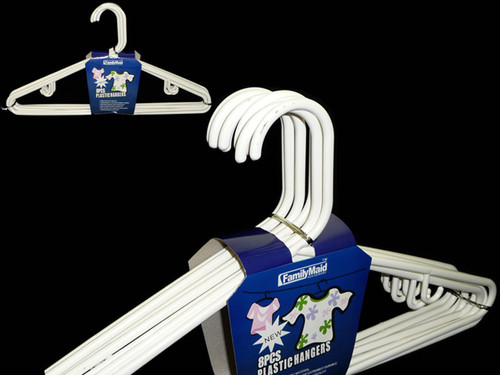 8 Pk Adult Hangers