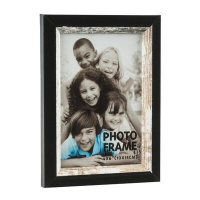 Photo Frame 4x6" Black