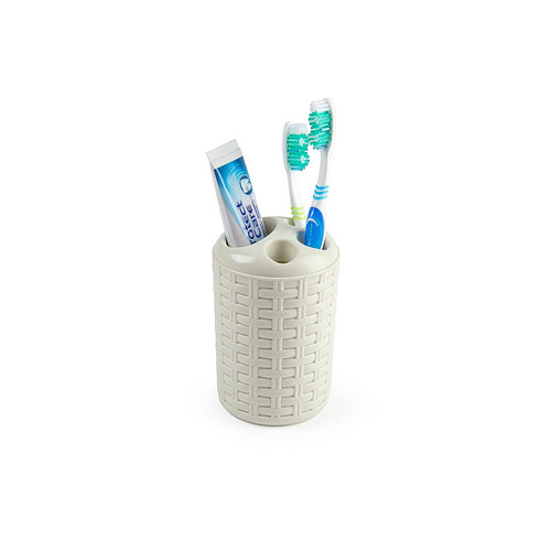 Rattan Toothbrush Holder