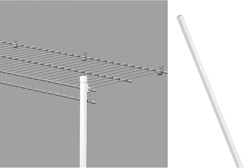 Pole Shelf Support