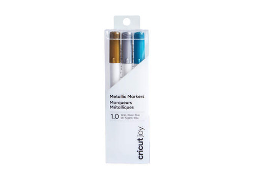Cricut Joy Metallic MediumPoint Marker Set 3 count
