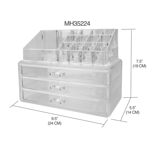 3 Tier Make-up Organiser