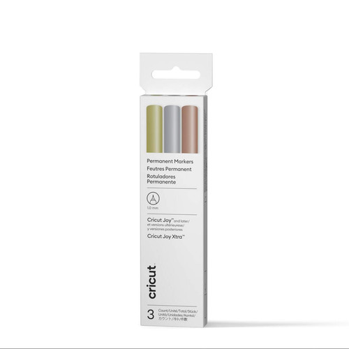 Cricut Joy Permanent Metallic Marker 1mm Set of 3