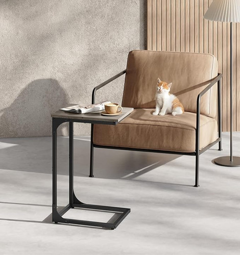 C-Shaped Side Table
