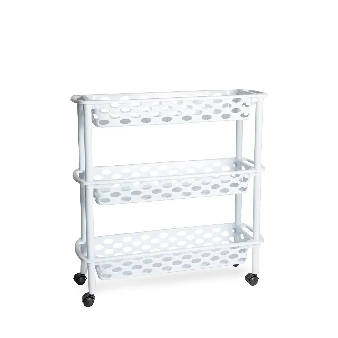 3 Tier Basket Trolley Aire Slim