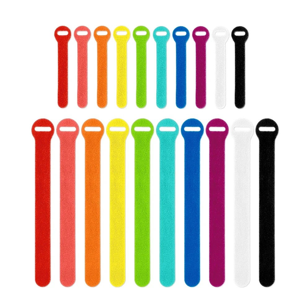 Self Gripping Cable Ties 20pk Asst