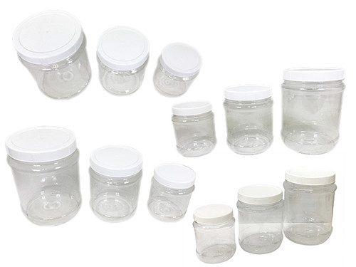 Storage Jars 3pc. White