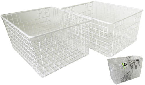 2 Pk Metal Baskets