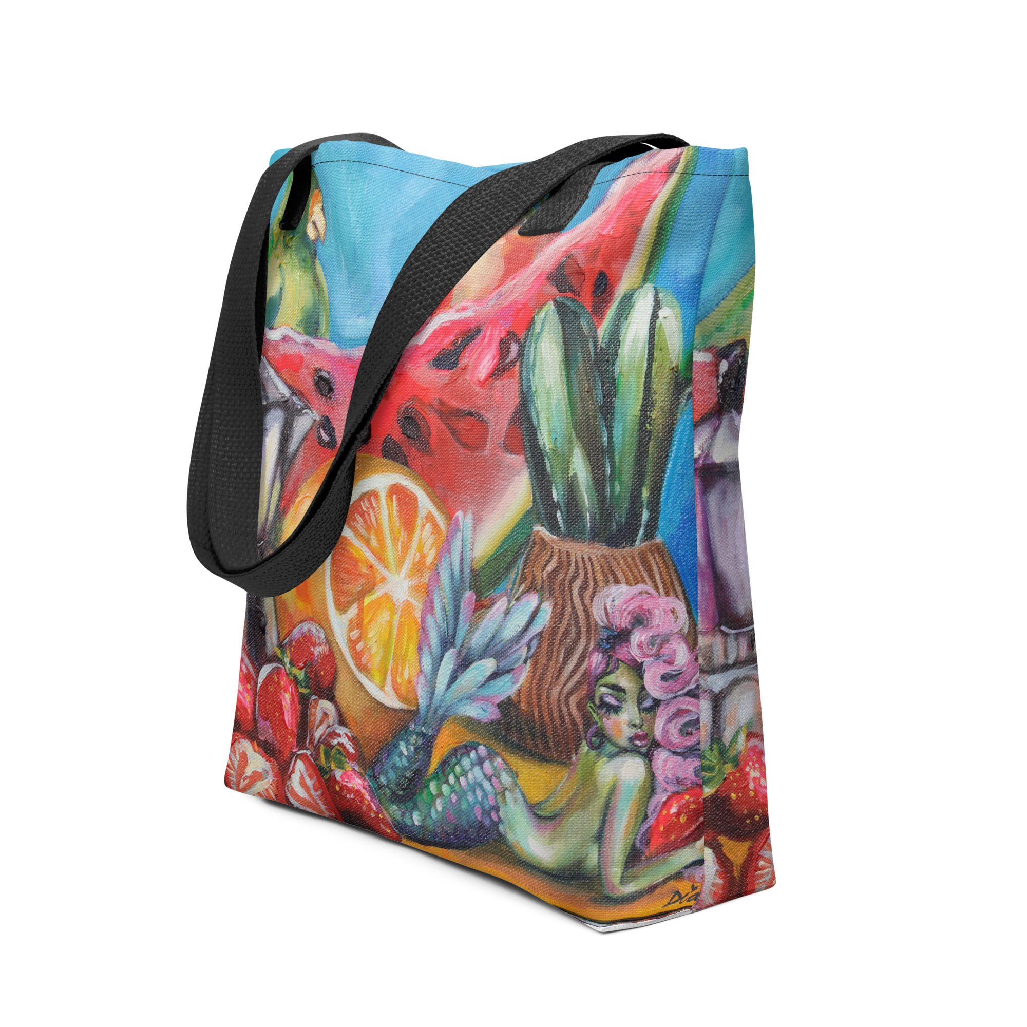 Fruit Mermaid Tote bag