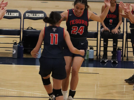 Tesoro Lady Titans Basketball's Season Comes to an End