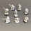 Miniatura: Lot Board Game Miniatures Wizard Dragonborn Fighter Priest Dwarf Rogue Minis Rol