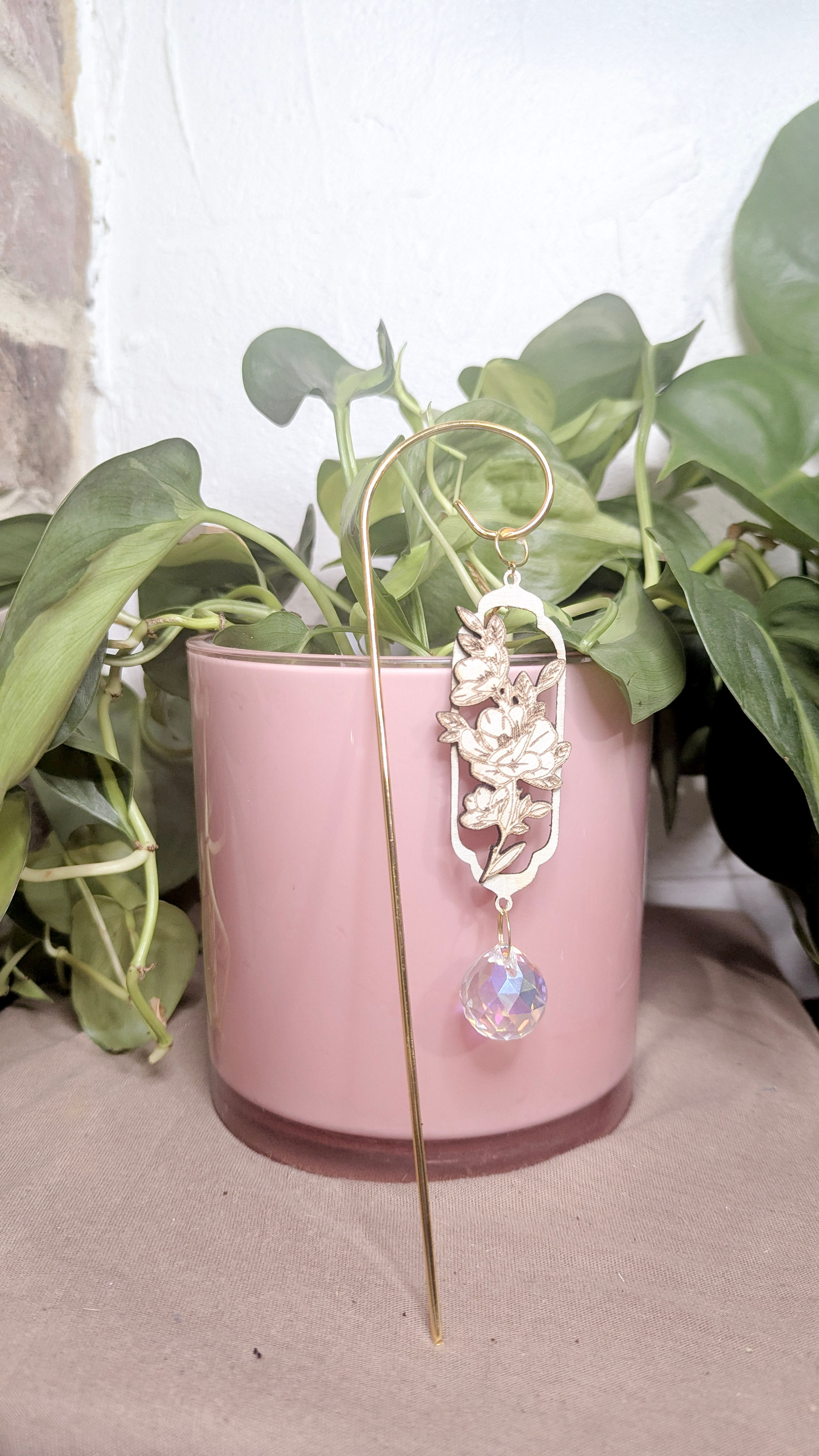 Suncatcher à Planter – Fleur d’Aurore