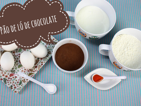 Pão de ló de chocolate