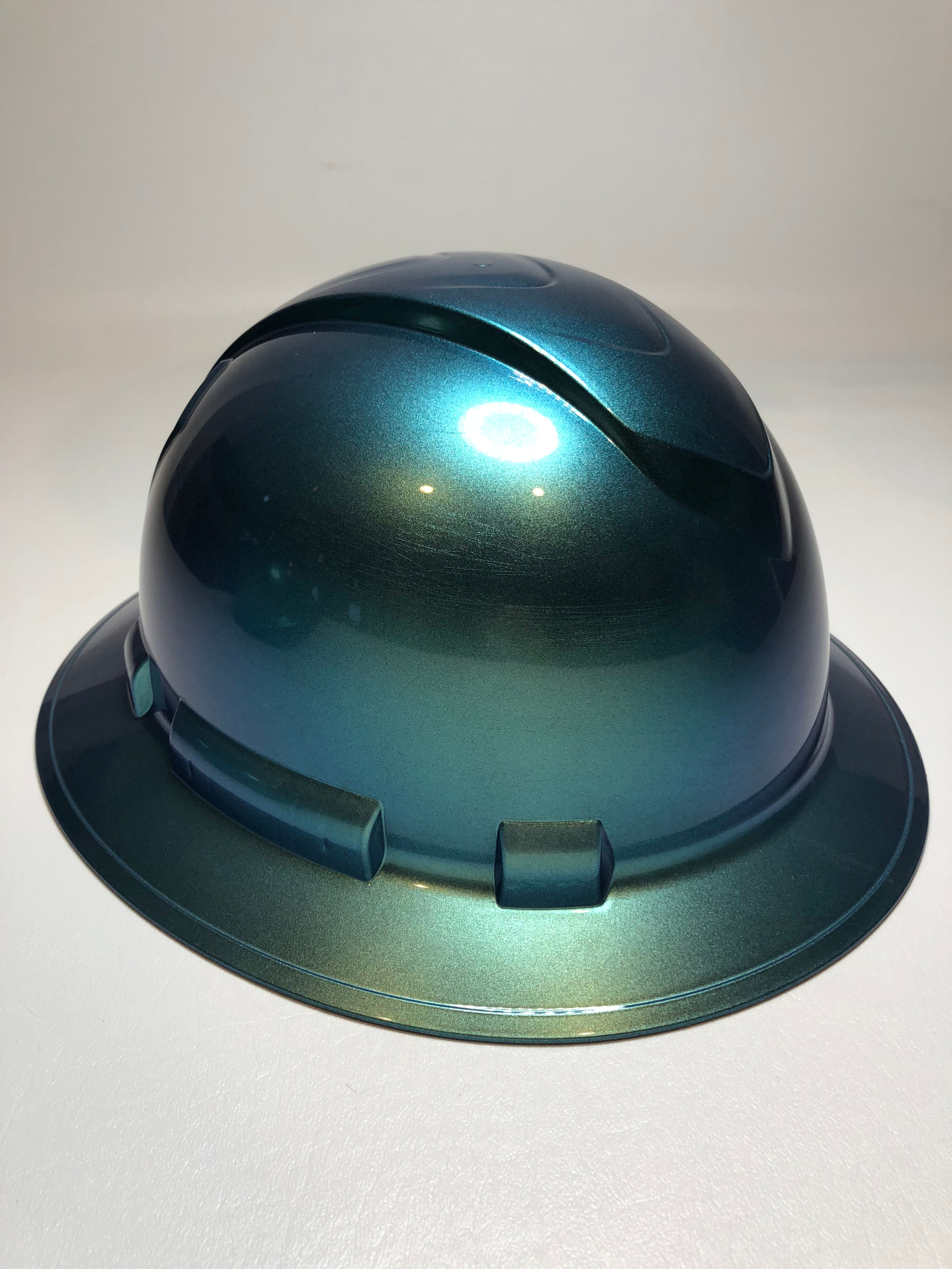 Full Brim Blue/Green Cameleon