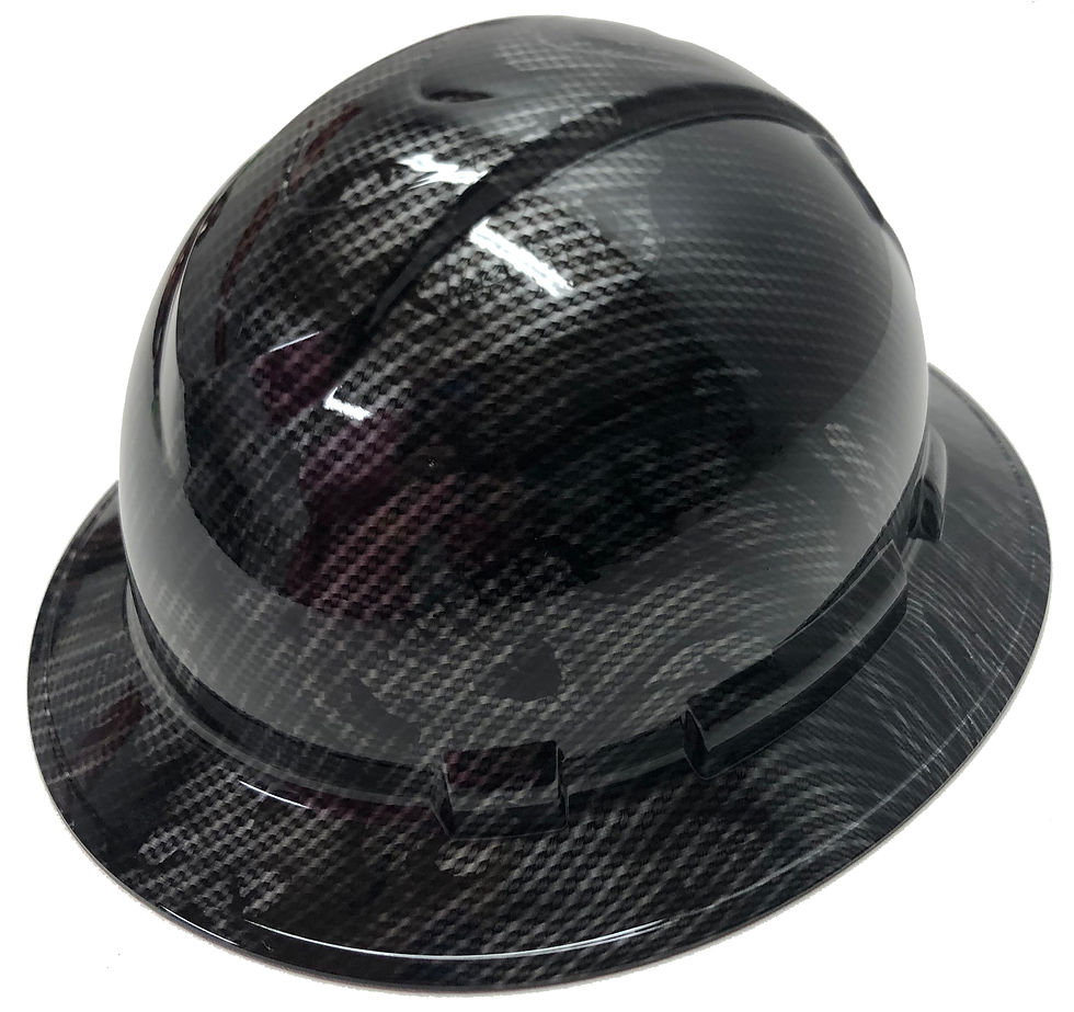 Thumbnail: Carbon Fiber Hades Skulls High Gloss Ridgeline Full Brim