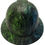 Thumbnail: Two Toned Blue & Green Boss Skulls Satin Ridgeline Full Brim