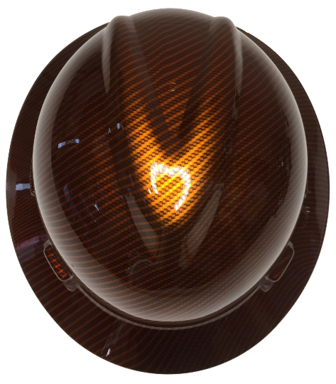 Thumbnail: Kandy Copper Carbon Fiber MSA Full Brim