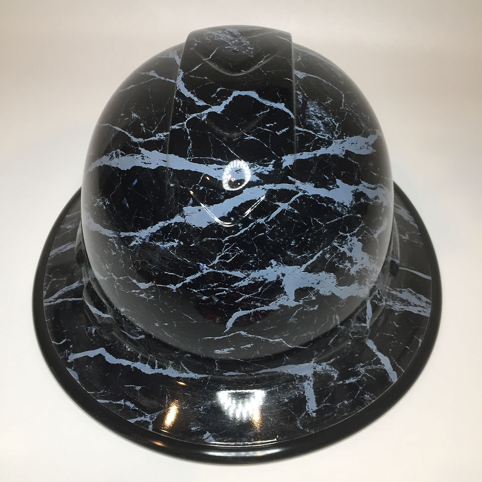 Thumbnail: Full Brim Black Marble with Black EdgeGuard