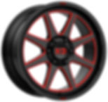 XD844 PIKE RED TRANSLUCENT