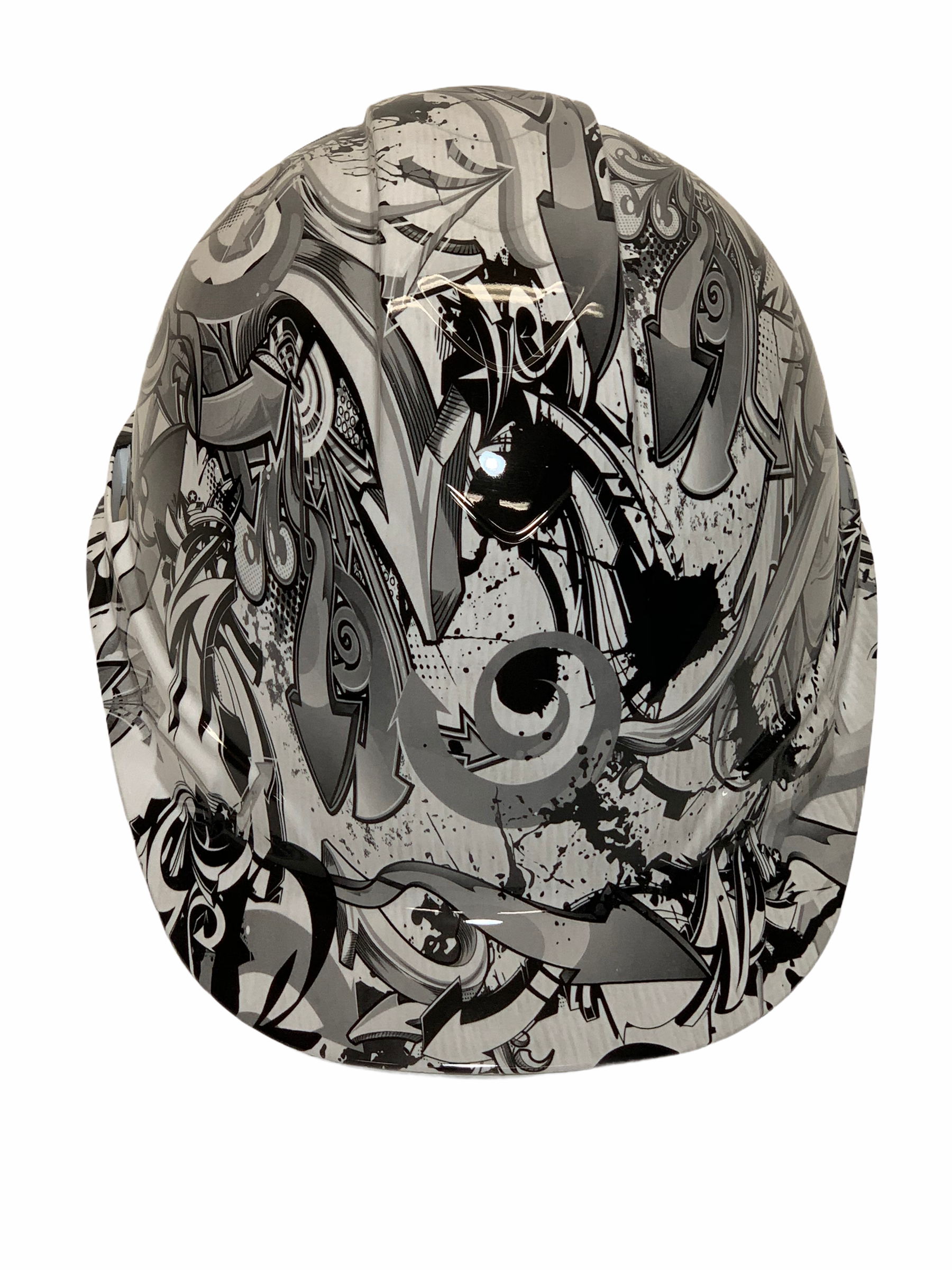 White Graffiti Ridgeline Cap Style