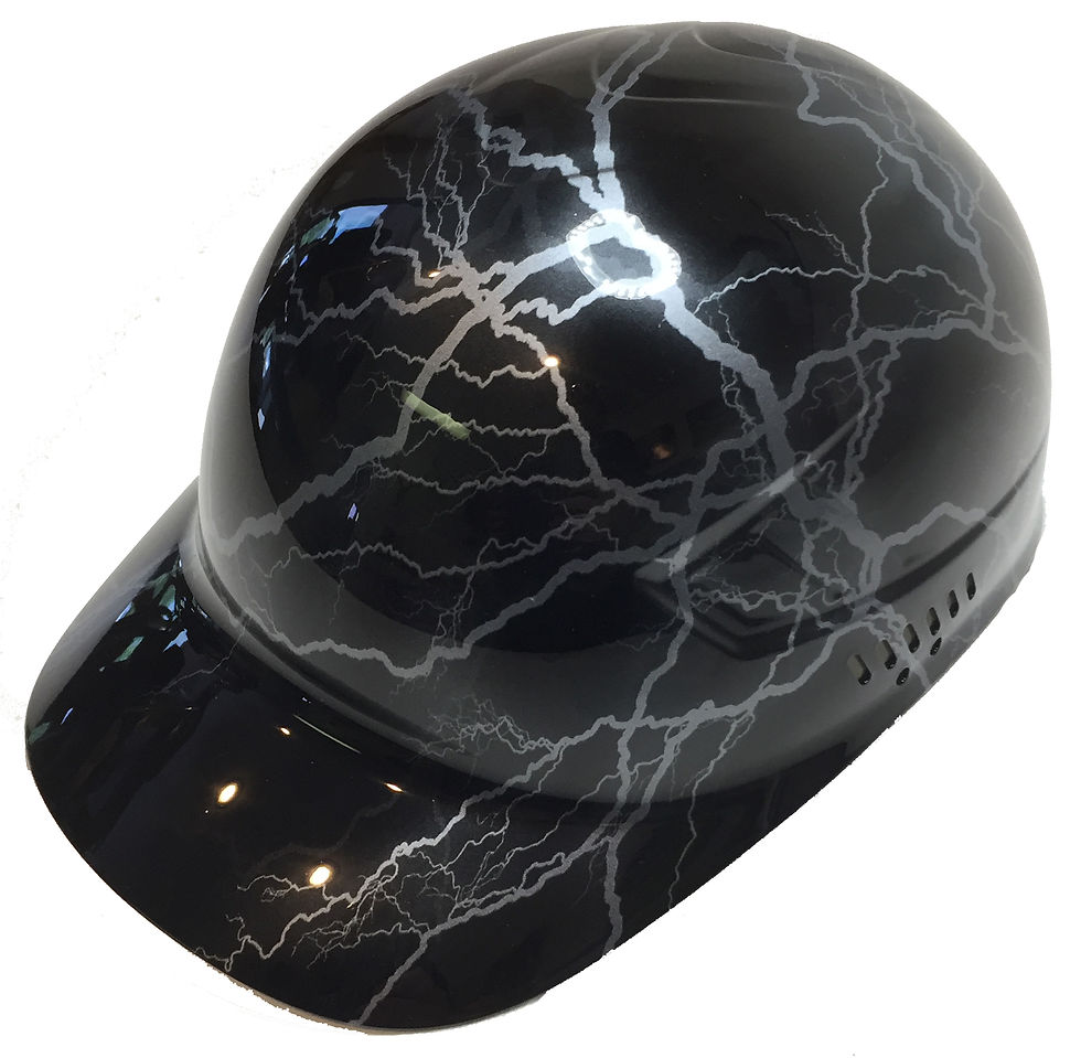 Thumbnail: Silver Lightning Bump Cap