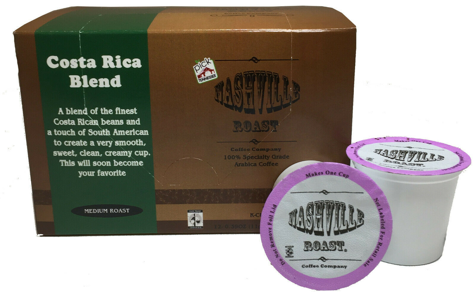 Nashville Roast Coffee Company Costa Rica Blend, 12 PK K-Cups