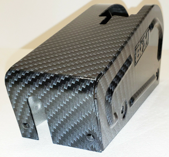 Thumbnail: B&M Shifter Covers Chrome Carbon Fiber Hydro Dipped