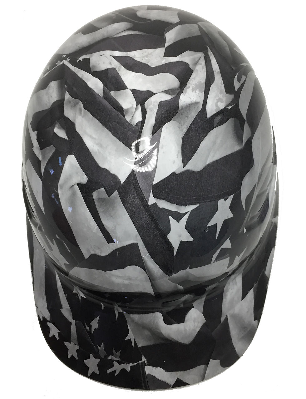 Thumbnail: White Midnight Flags Bump Cap High Gloss