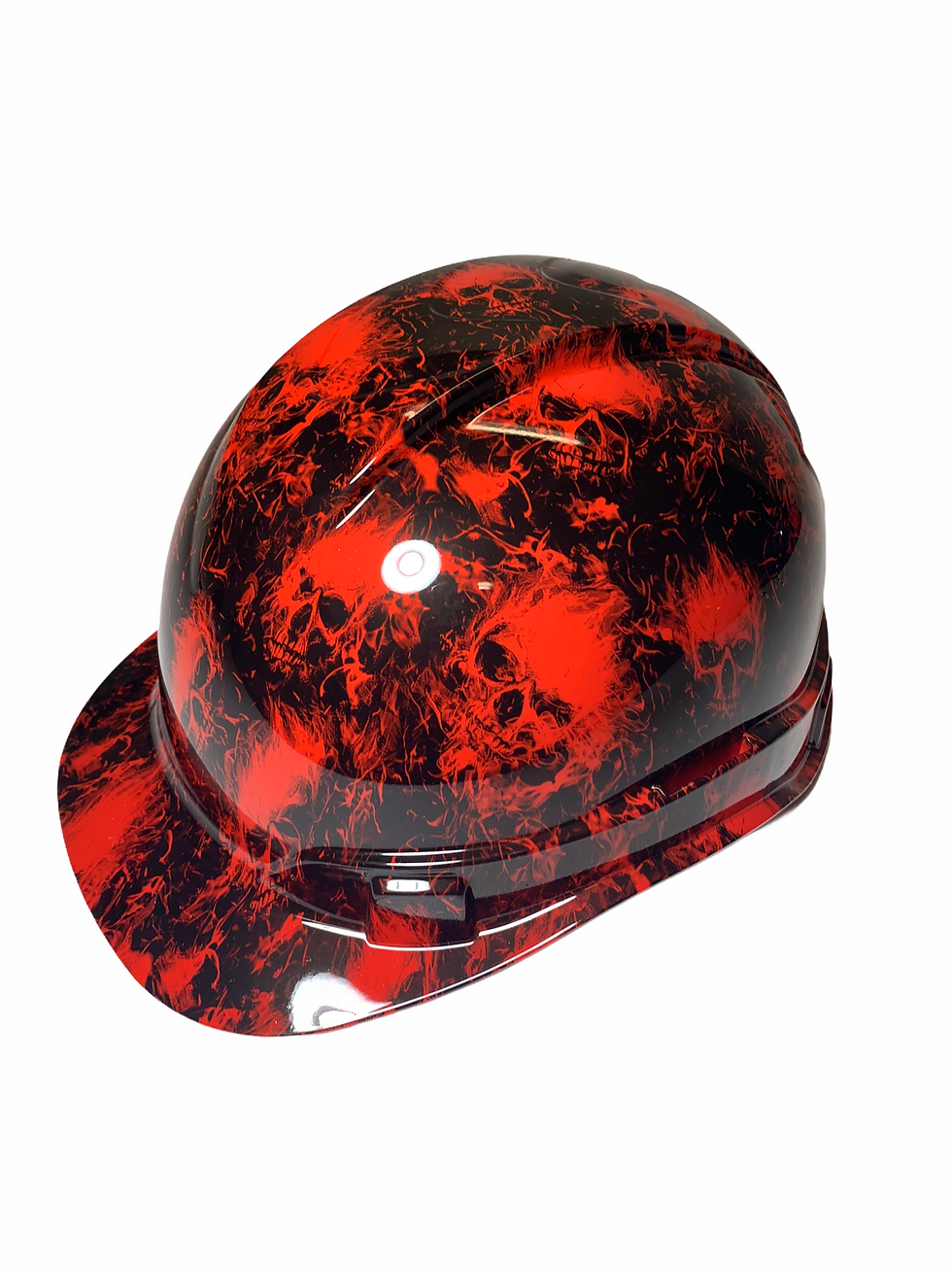 Thumbnail: Ridgeline Cap Style Red Flaming Skulls