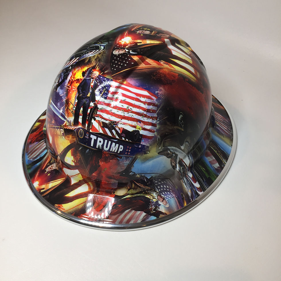Thumbnail: Full Brim Trump with Chrome EdgeGuard