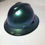 Thumbnail: Blue Green Chameleon High Gloss W/ Black EdgeGard MSA V-Gard Full Brim