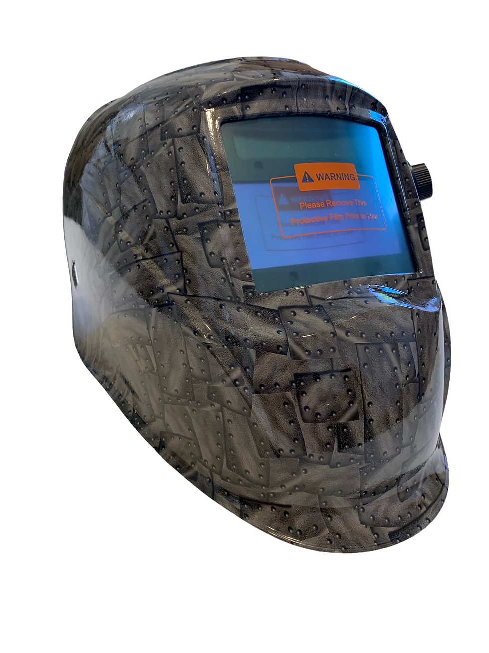 Thumbnail: Hydro Dipped Custom Welding Helmet AUTO DARK WHAM10 Series Metal Rivots