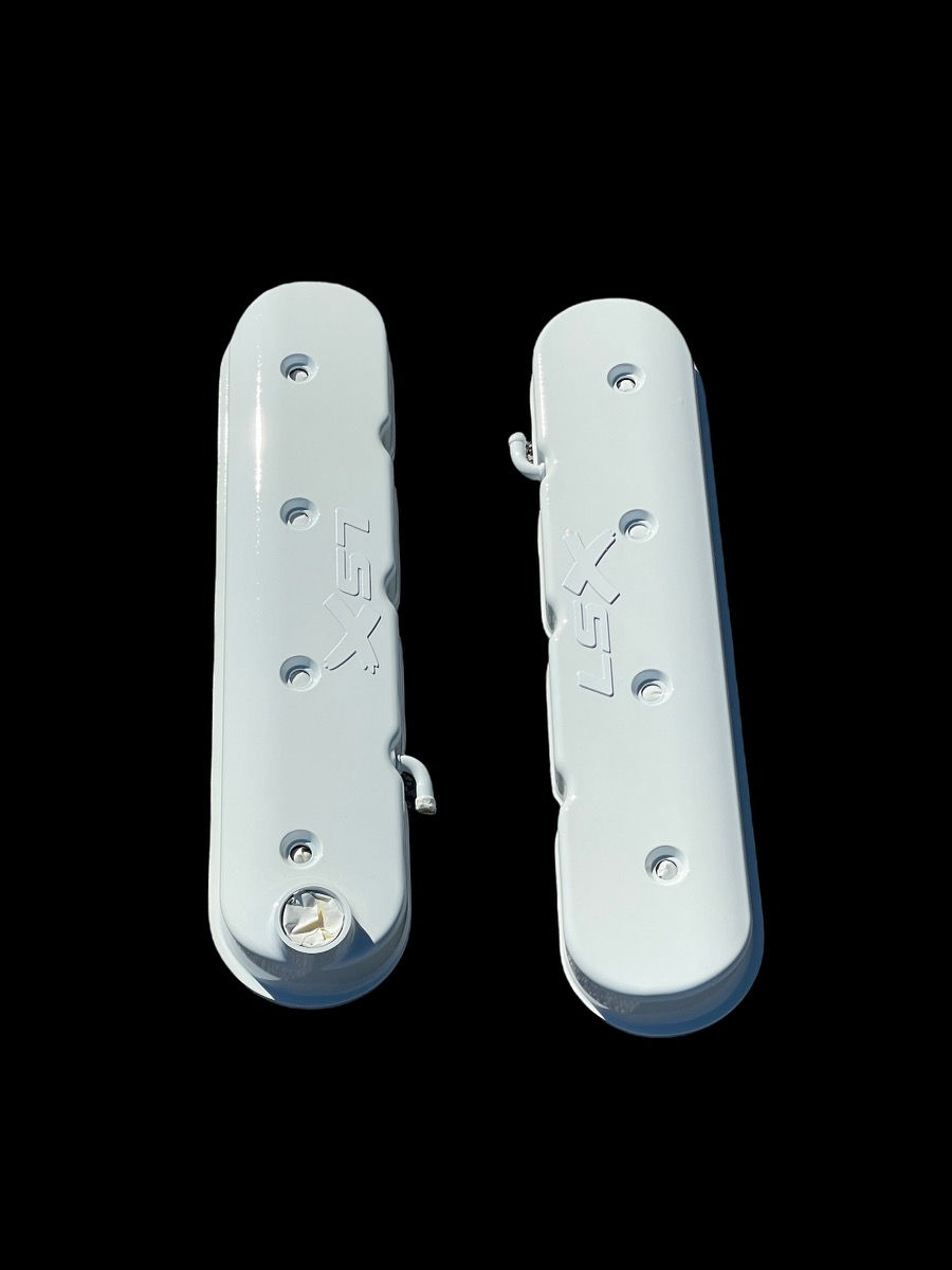 Thumbnail: Custom LSX Valve Covers 241-407 White