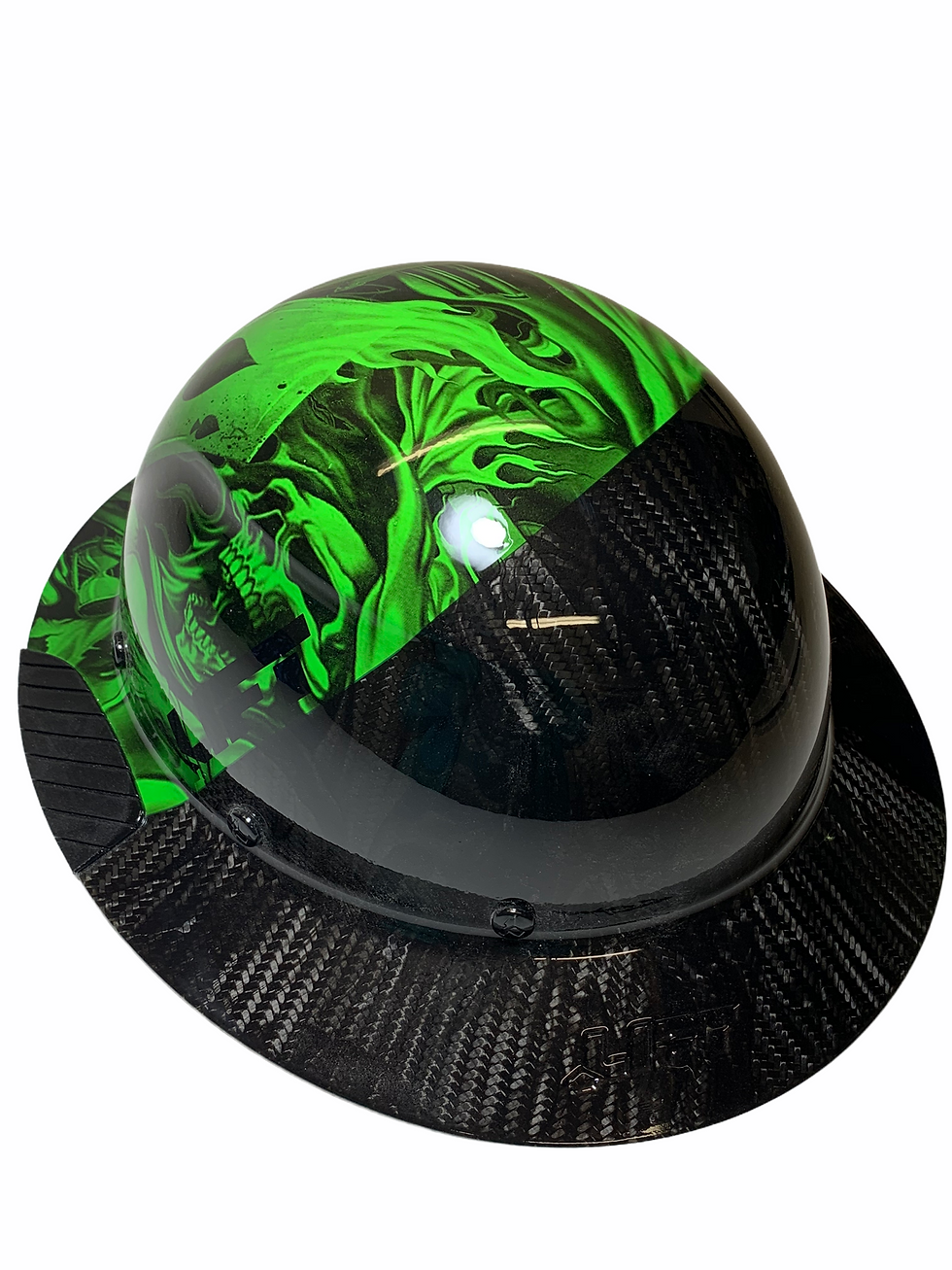 Thumbnail: Black and Green Ace of Skulls Lift DAX Fifty 50 HDF50C-19H