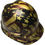 Thumbnail: MSA Cap Style Gold Metalic American Flags Satin