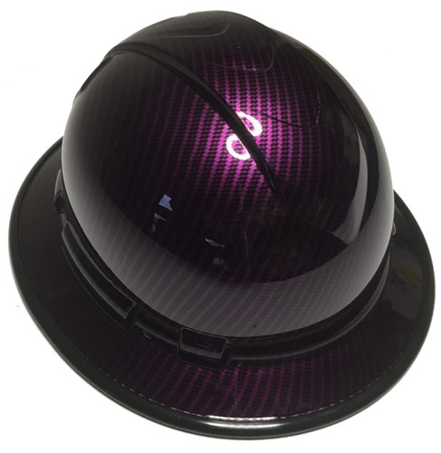 Ridgeline Full Brim Purple Kandy Carbon Fiber Black EdgeGard | bagrbuck
