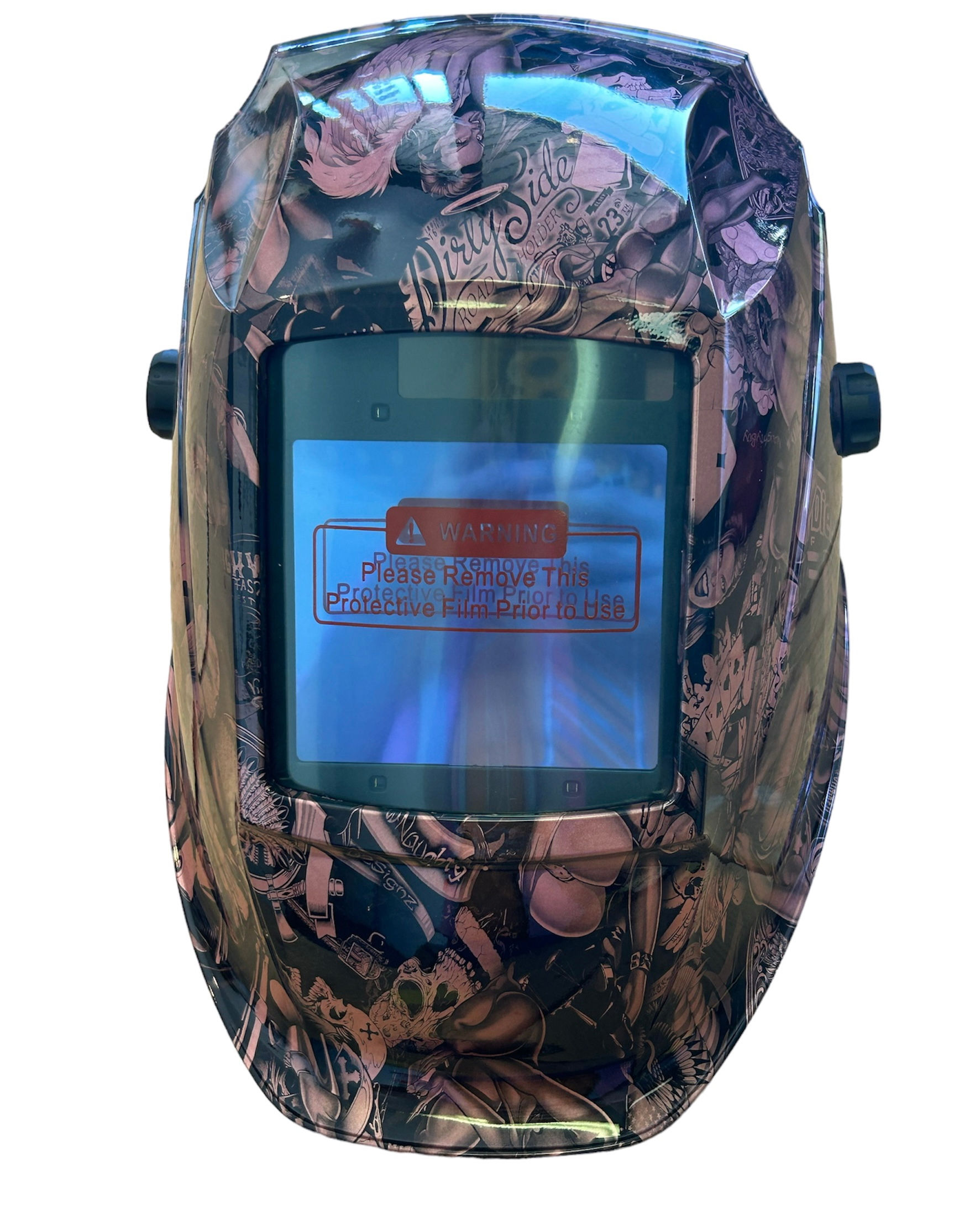 WHAM30 Series Pyramex Welding Helmet Pearl Pink Naughty Boy