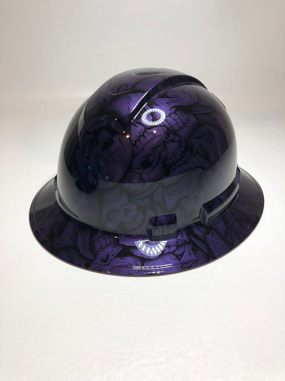 Thumbnail: Full Brim Plum Crazy Purple Insanity Skulls