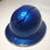 Thumbnail: Full Brim Speedway Blue with Chrome EdgeGuard
