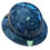 Thumbnail: Lift Fiber Resin Full Brim Hardhat Gray Skulls