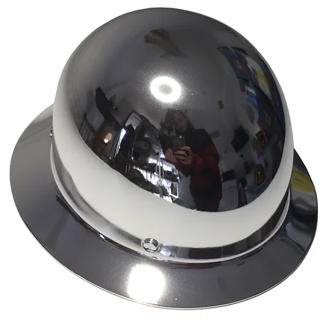 full brim custom hard hats