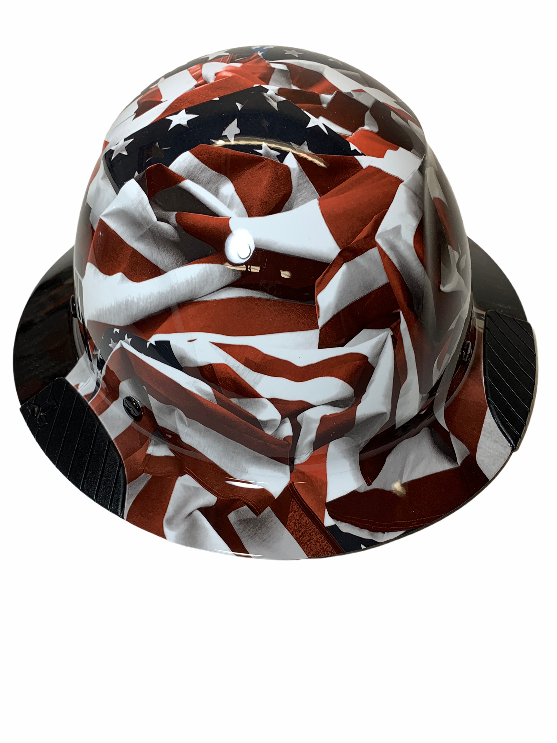 Black and White American Flags DAX Fifty 50 HDF50C-19H