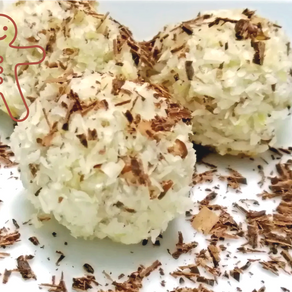 Kokosbällchen- weihnachtliche Nascherei 🎅
#vegan#naschen