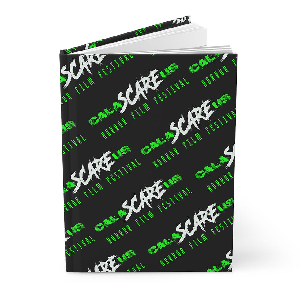 Thumbnail: Hardcover Journal — Black Branded Logo Notebook for Fans & Creators